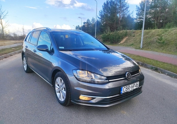 Volkswagen Golf cena 51500 przebieg: 214481, rok produkcji 2018 z Polanów małe 704